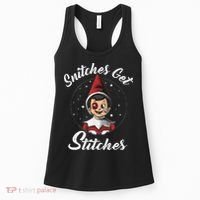 Snitches Get Stitches The Elf Xmas Snitches Get Stitches Women's Tank Top thumb 0