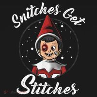 Snitches Get Stitches The Elf Xmas Snitches Get Stitches Women's Tank Top thumb 5