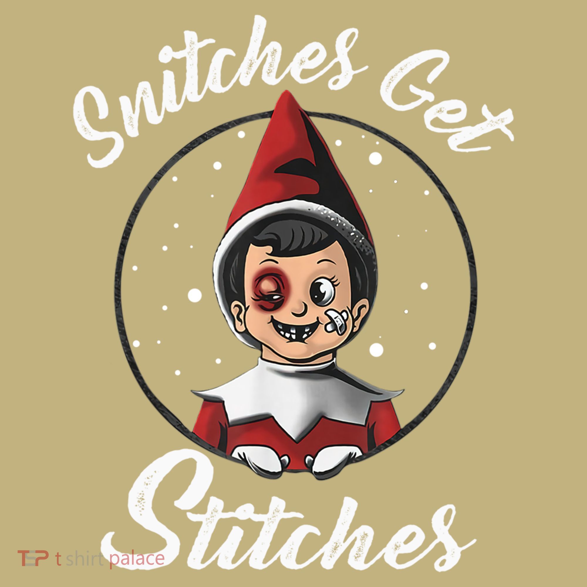 Snitches Get Stitches The Elf Xmas Snitches Get Stitches Sweatshirt
