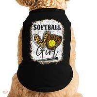 Softball Girl Softball Doggie Tank thumb 0