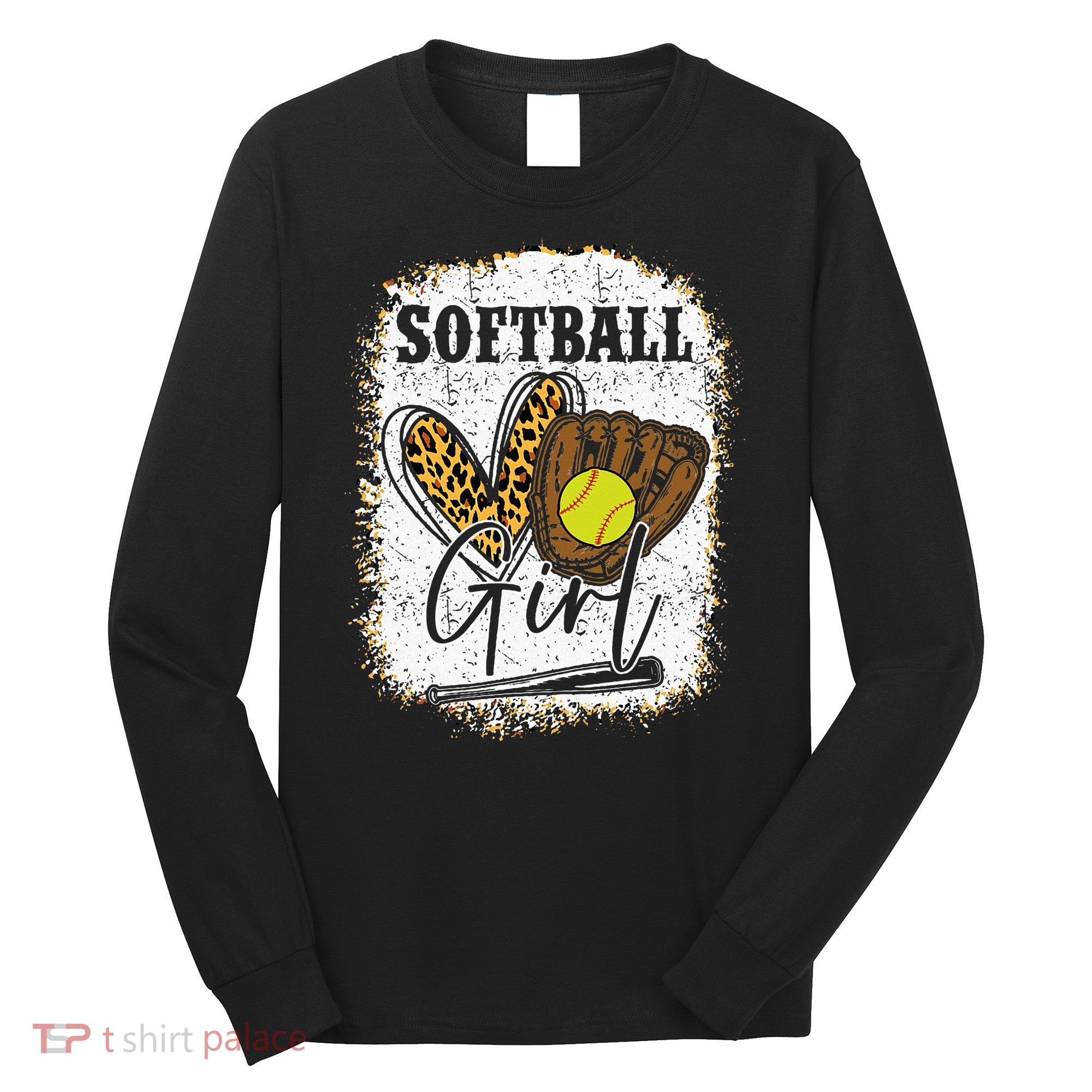 Softball Girl Softball Long Sleeve Shirt