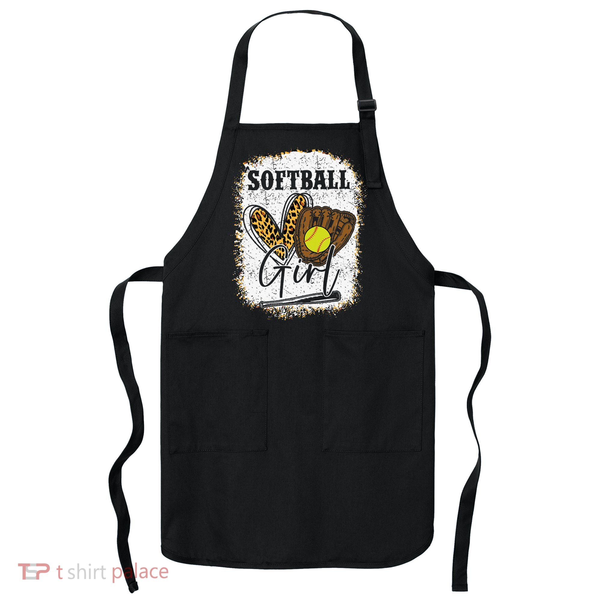 Softball Girl Softball Apron