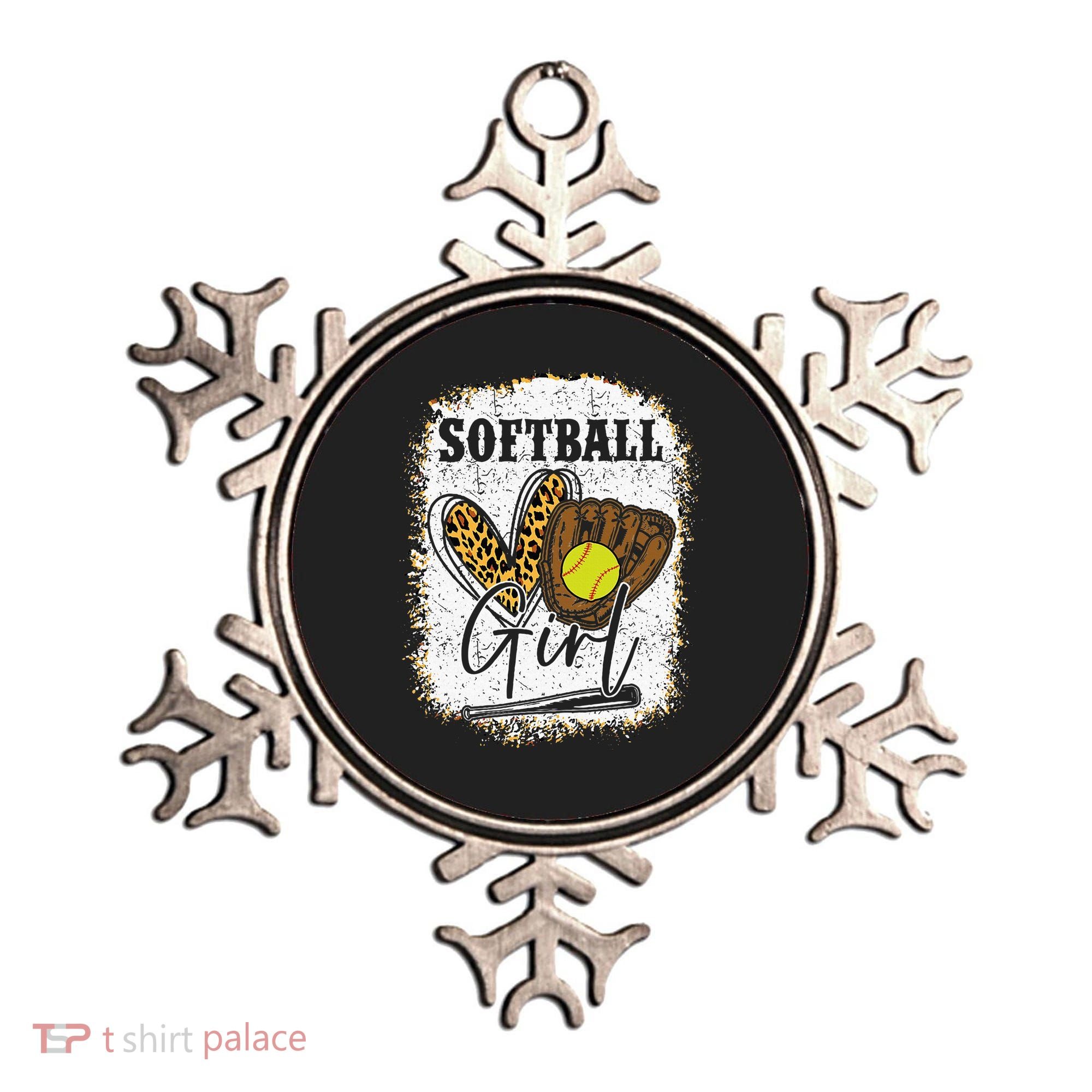 Softball Girl Softball Ornament