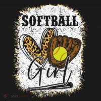Softball Girl Softball Toddler T-Shirt thumb 4