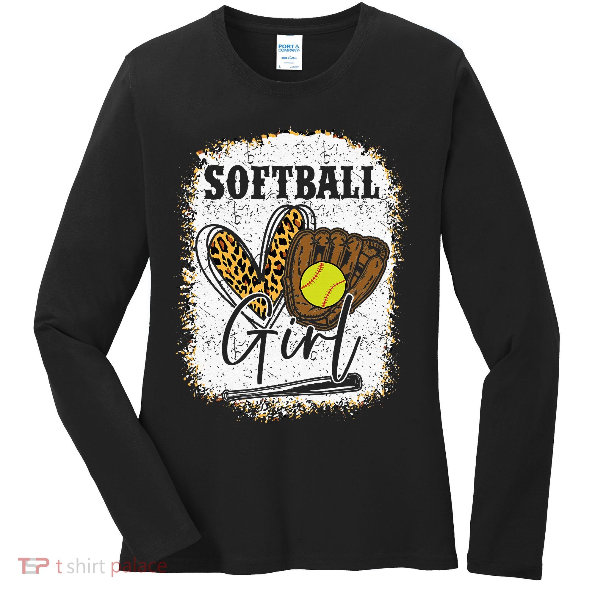 Softball Girl Softball Women's Long Sleeve Shirt