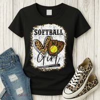 Softball Girl Softball Women's T-Shirt thumb 3