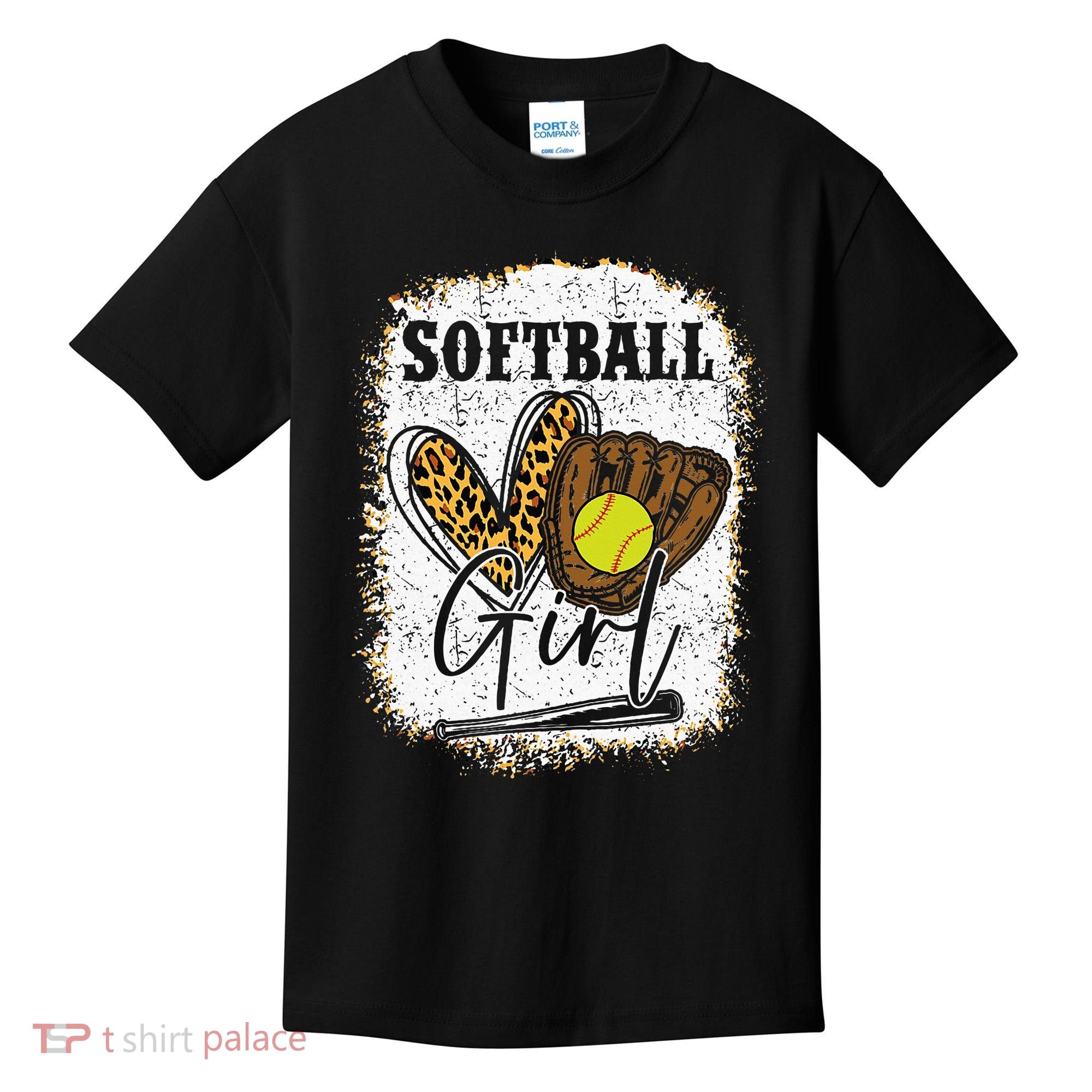 Softball Girl Softball Kids T-Shirt
