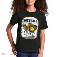 Softball Girl Softball Kids T-Shirt thumb 2
