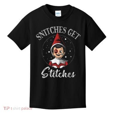 SNITCHES GET STITCHES Kids T-Shirt