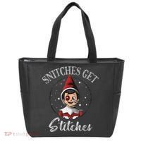 SNITCHES GET STITCHES Tote Bag thumb 0