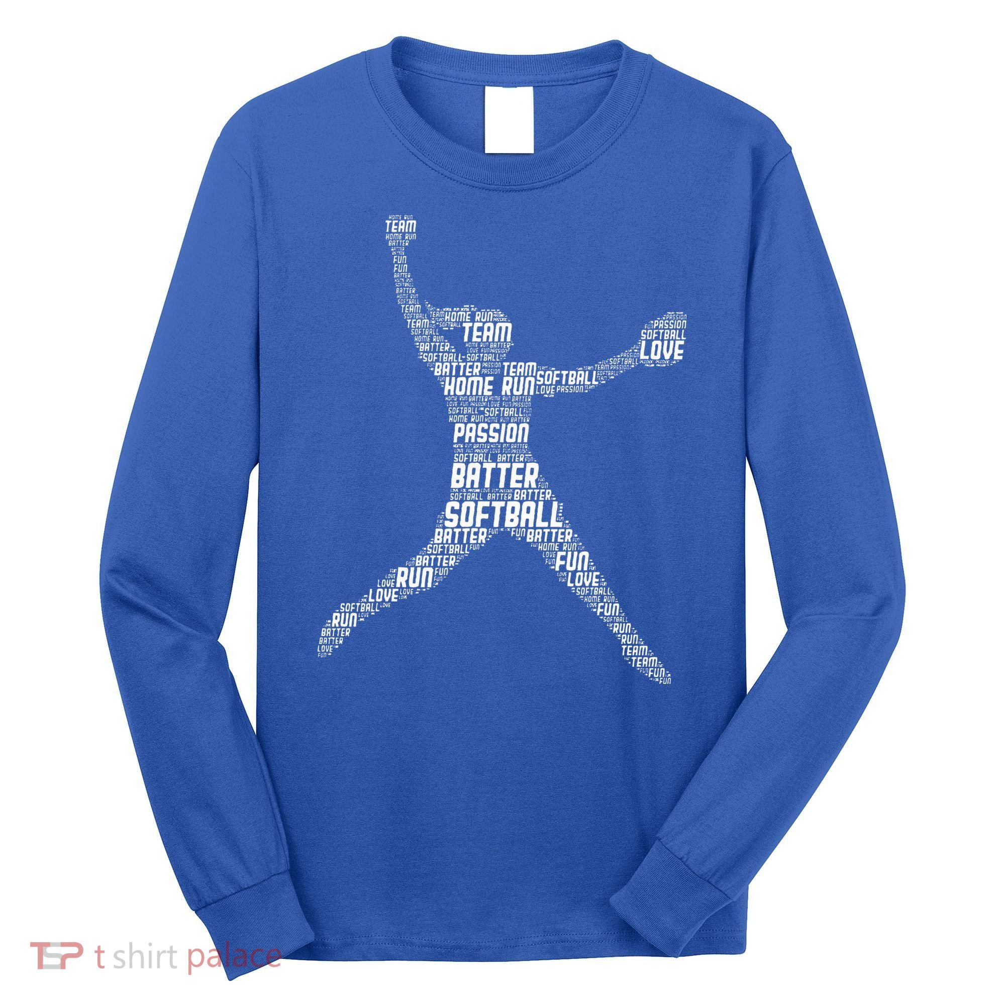 Softball Girl Long Sleeve Shirt
