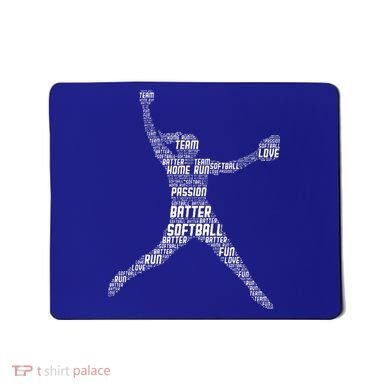 Softball Girl Mousepad