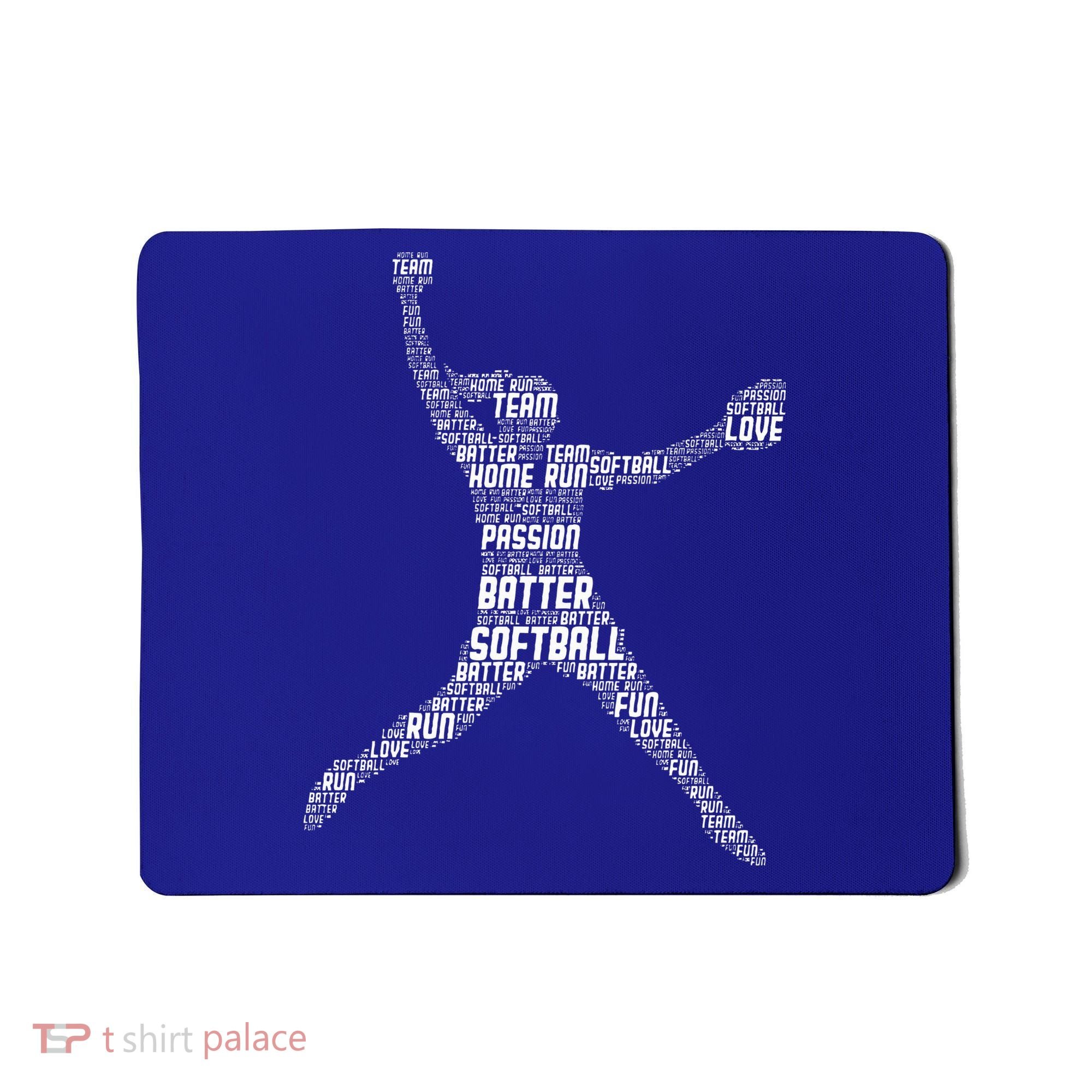 Softball Girl Mousepad