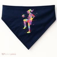 Soccer Girl USA-Made Doggie Bandana thumb 0