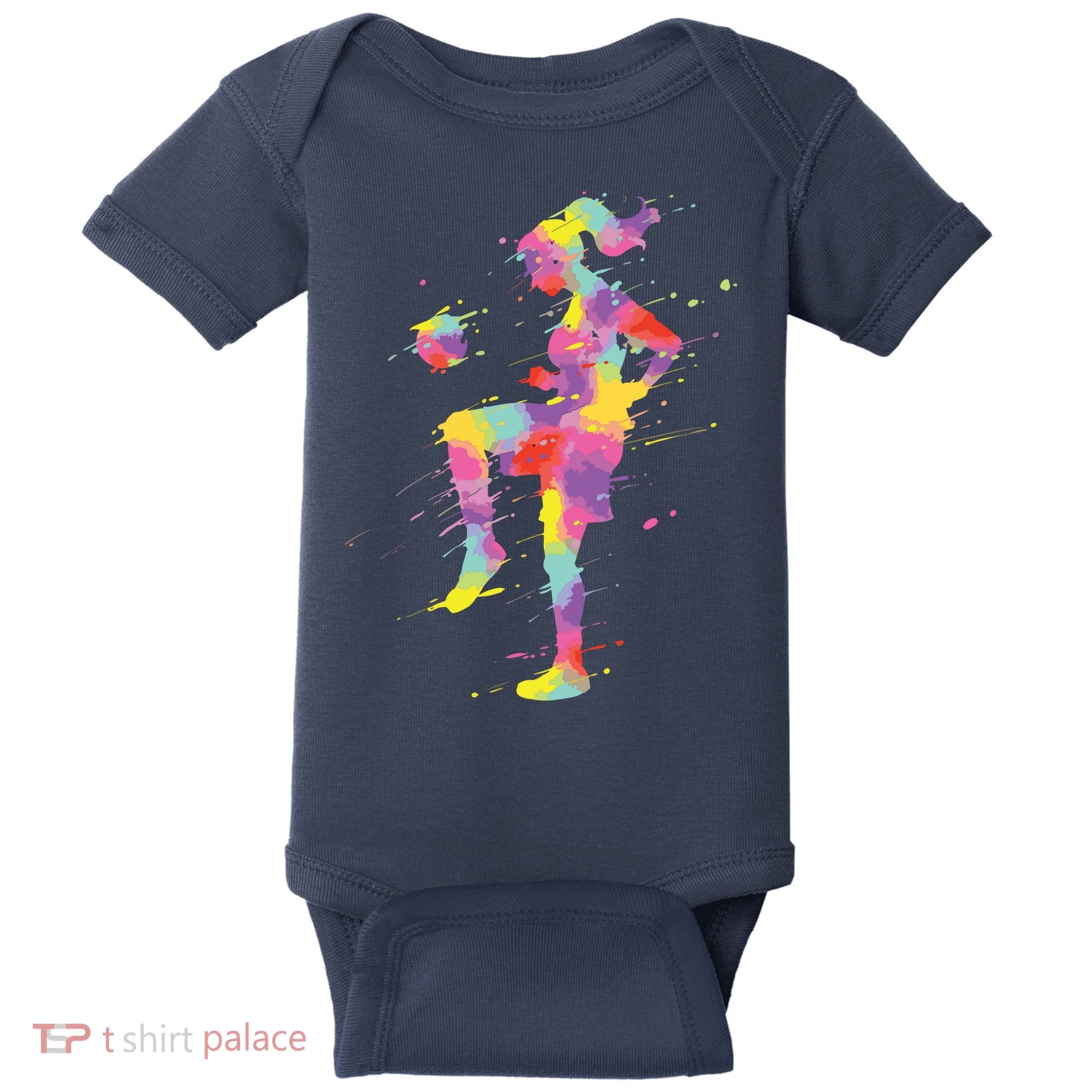 Soccer Girl Baby Bodysuit