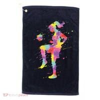 Soccer Girl Golf Towel thumb 0