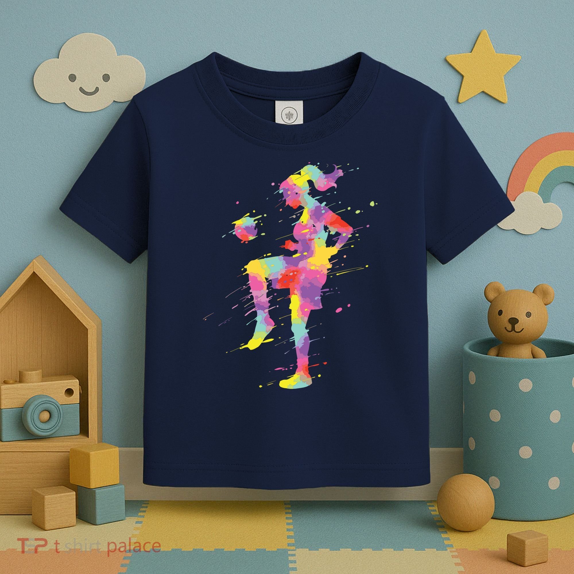 Soccer Girl Toddler T-Shirt