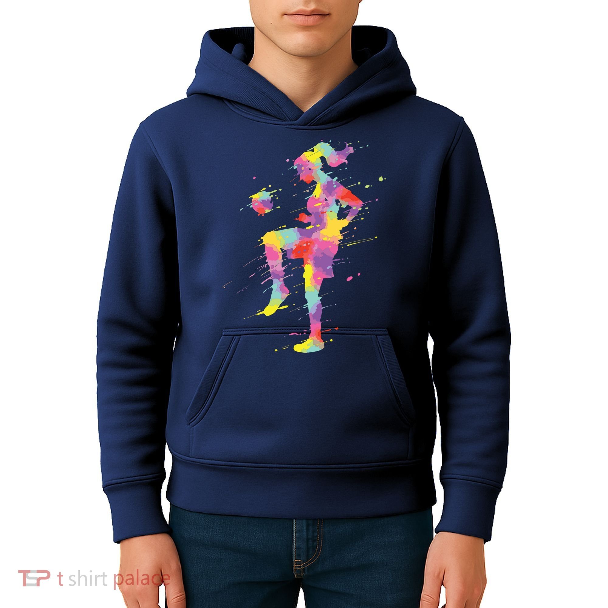 Soccer Girl Kids Hoodie