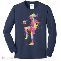Soccer Girl Kids Long Sleeve Shirt thumb 0