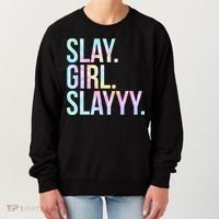 Slay Girl Slay Tie Dye Women's Sweatshirt thumb 0