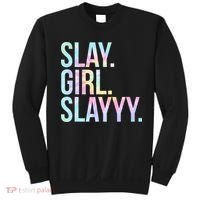 Slay Girl Slay Tie Dye Sweatshirt thumb 0