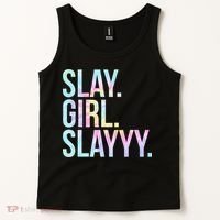Slay Girl Slay Tie Dye Tank Top thumb 2