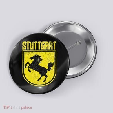 Stuttgart Germany Button