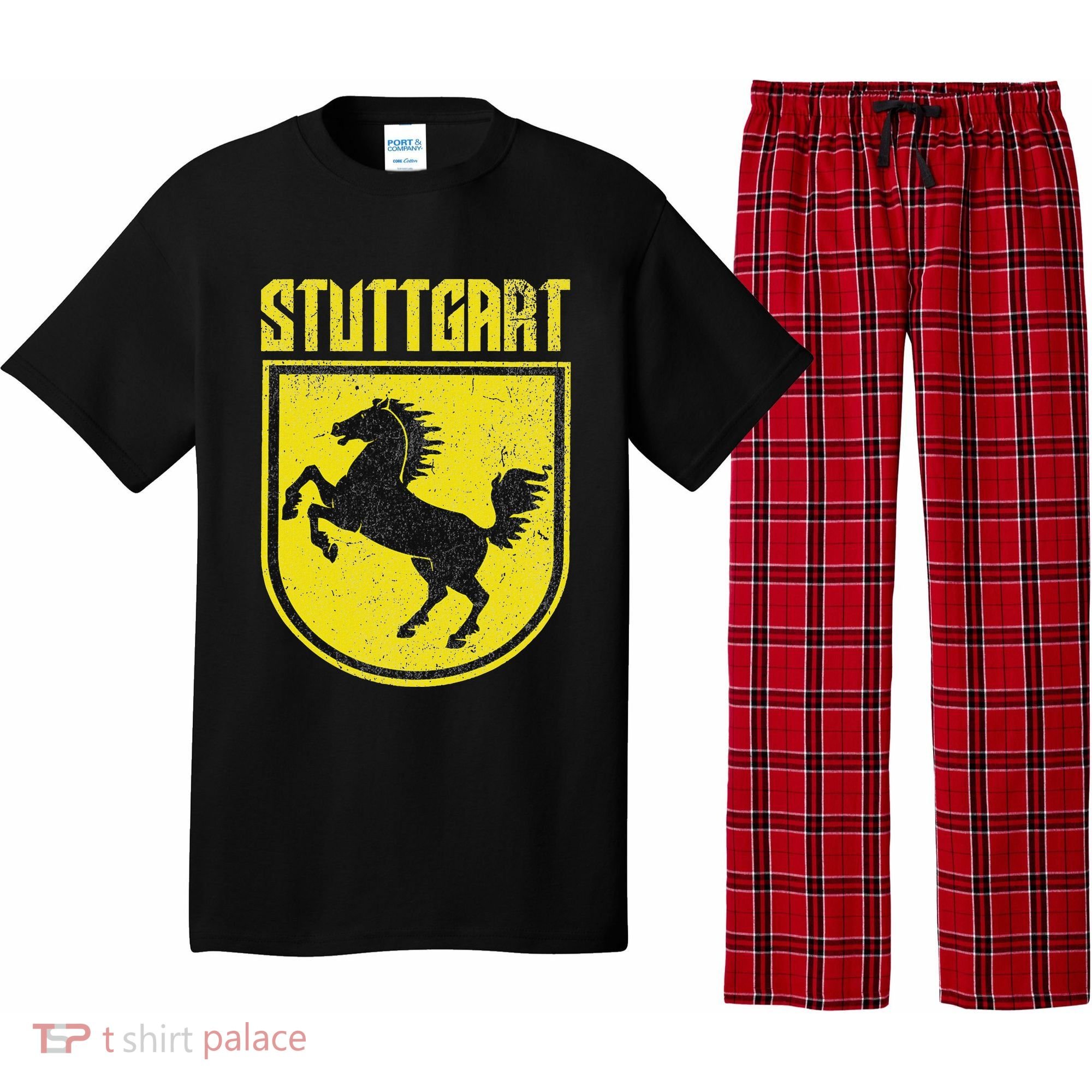 Stuttgart Germany Pajama Set