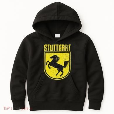 Stuttgart Germany Kids Hoodie
