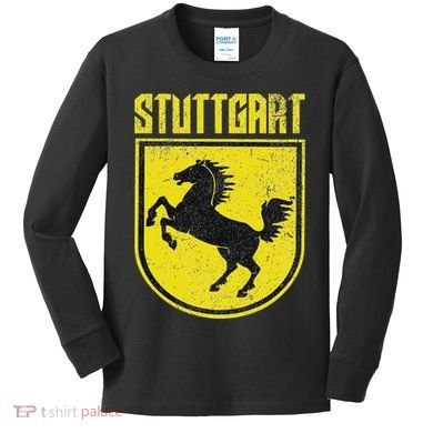 Stuttgart Germany Kids Long Sleeve Shirt