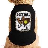Softball Girl Doggie Tank thumb 0