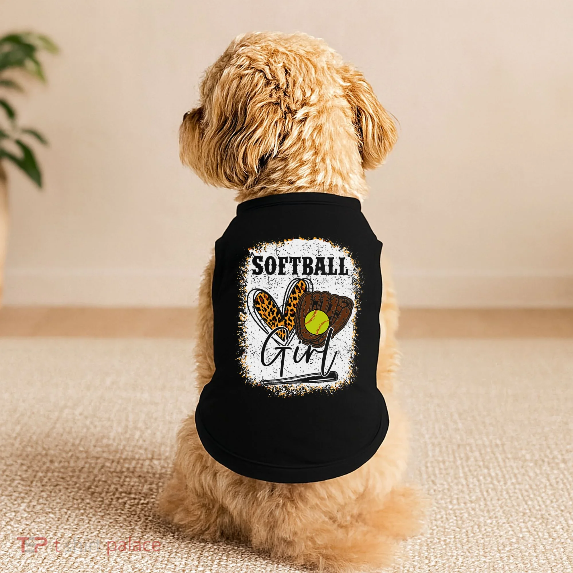 Softball Girl Doggie Tank