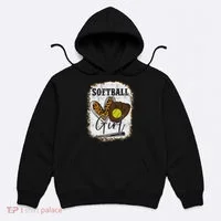 Softball Girl Hoodie thumb 0