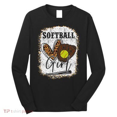 Softball Girl Long Sleeve Shirt