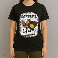 Softball Girl T-Shirt thumb 4