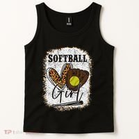 Softball Girl Tank Top thumb 2
