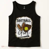 Softball Girl Tank Top thumb 2
