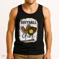 Softball Girl Tank Top thumb 3