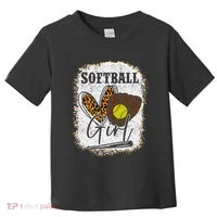 Softball Girl Toddler T-Shirt thumb 0