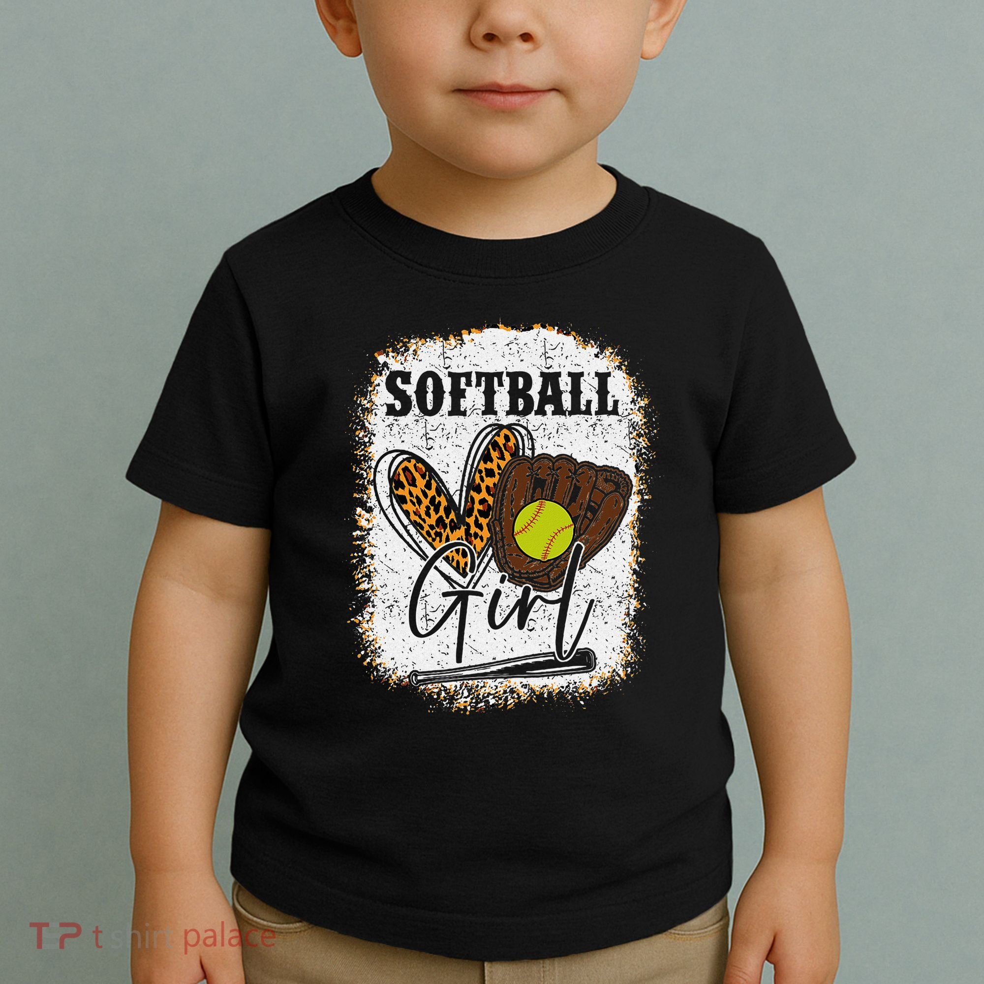 Softball Girl Toddler T-Shirt