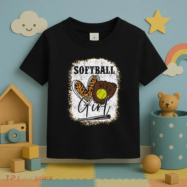 Softball Girl Toddler T-Shirt