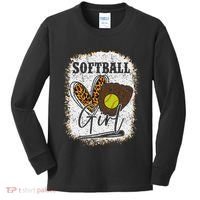 Softball Girl Kids Long Sleeve Shirt thumb 0