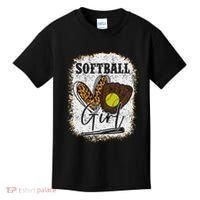 Softball Girl Kids T-Shirt thumb 0