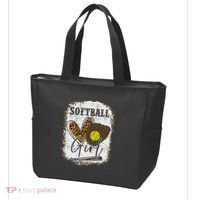 Softball Girl Tote Bag thumb 3