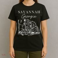 Savannah Georgia State Savannah Traveling Lover Georgia T-Shirt thumb 4