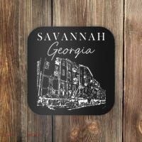 Savannah Georgia State Savannah Traveling Lover Georgia Coaster thumb 0