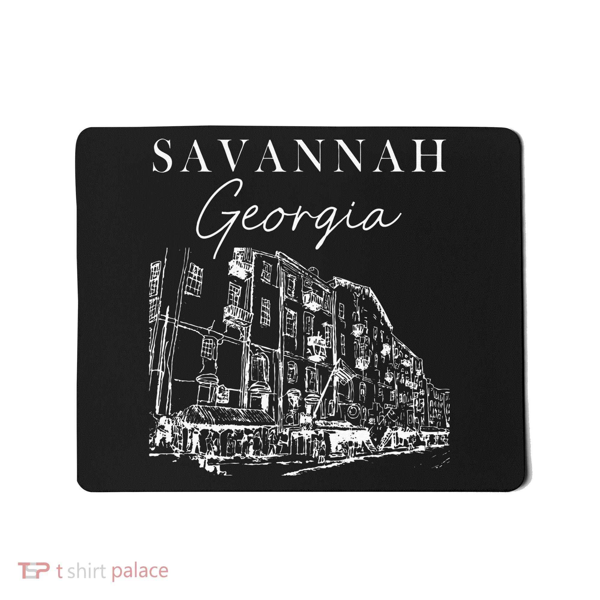 Savannah Georgia State Savannah Traveling Lover Georgia Mousepad