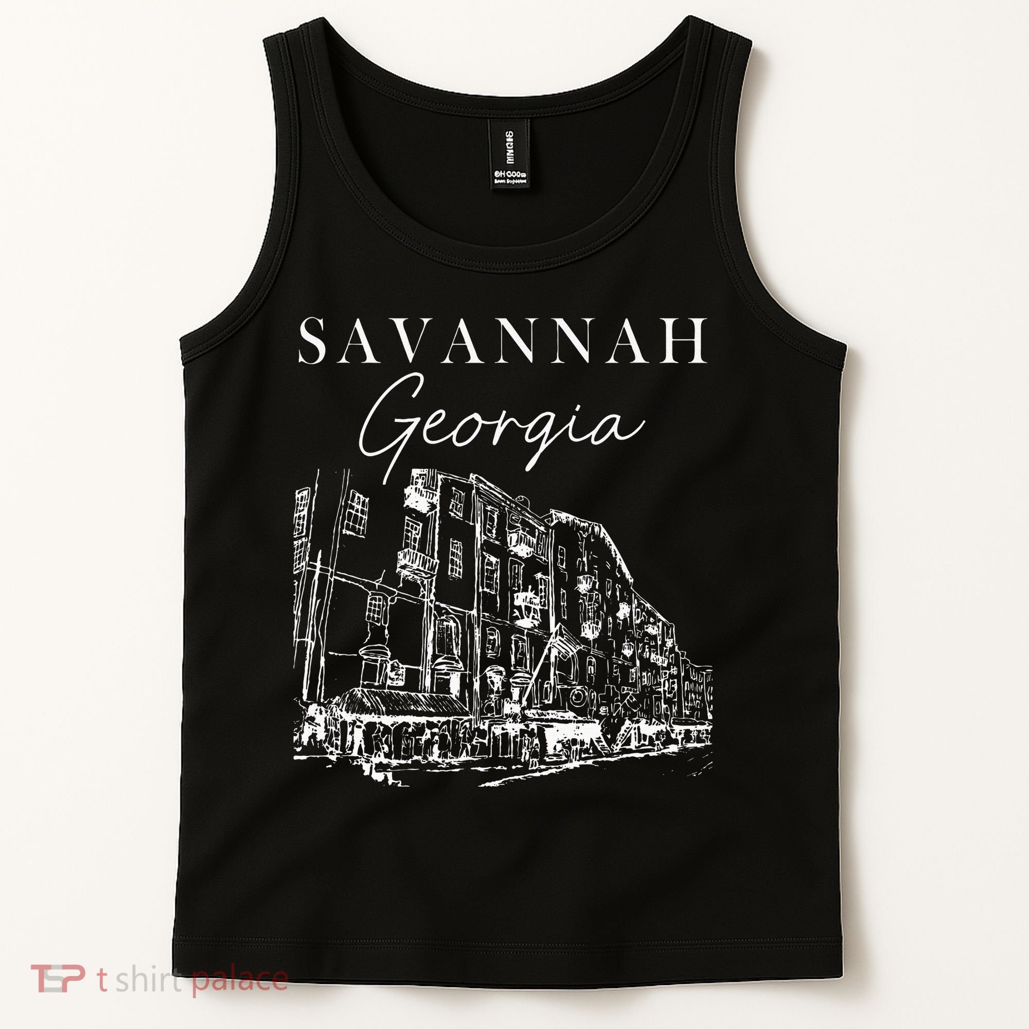 Savannah Georgia State Savannah Traveling Lover Georgia Tank Top