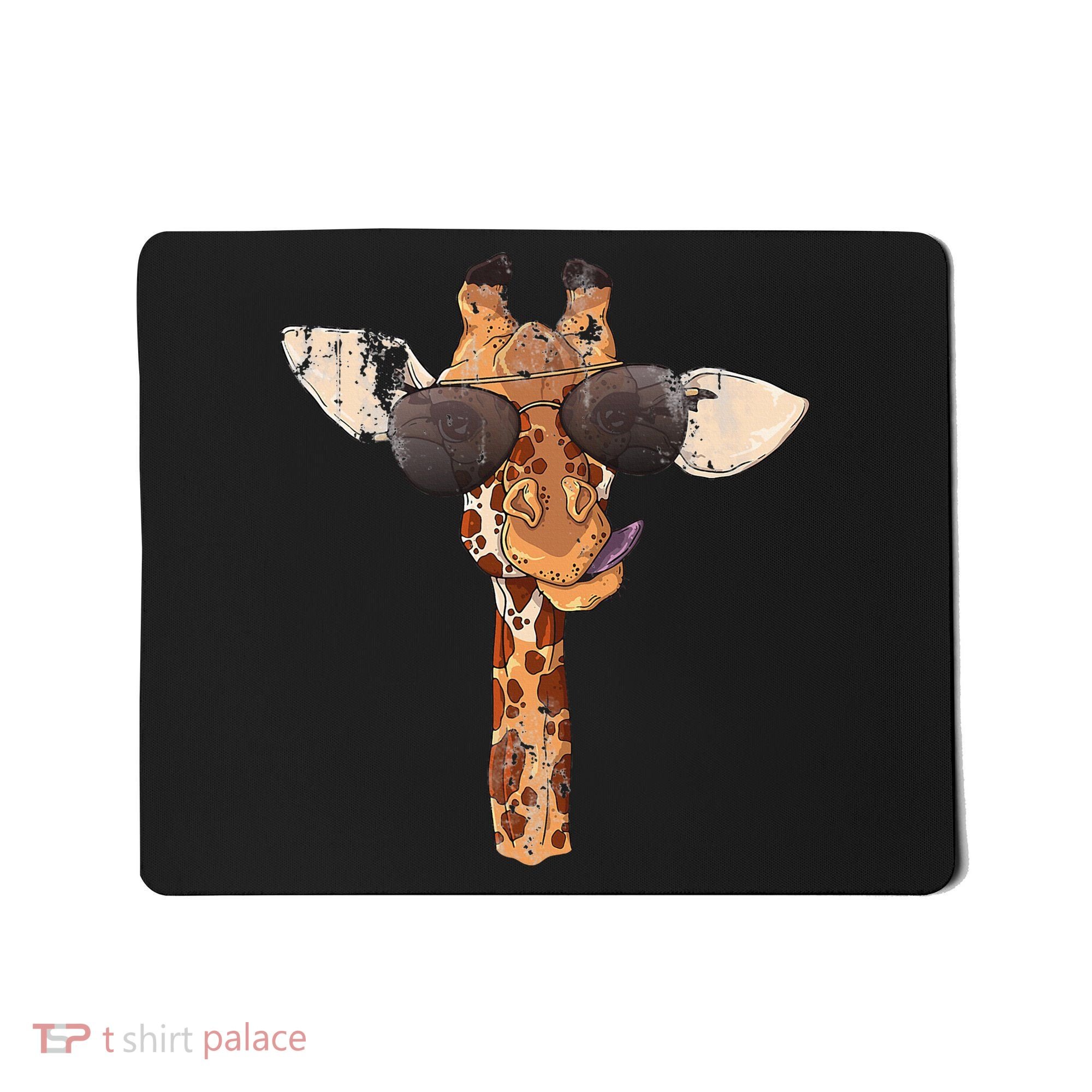 Sunglasses Giraffe Mousepad