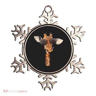 Sunglasses Giraffe Ornament